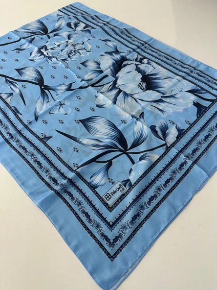 Polo Craft Soft Pamuklu Şal Mavi Serisi FZY0801 ürün görseli 1
