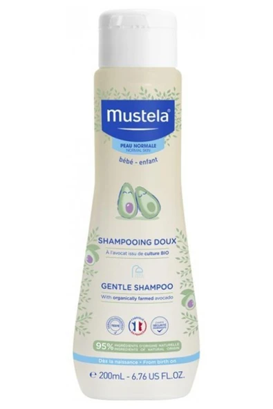 Mustela Gentle Shampoo Papatya Özlü Şampuan 200 ml ürün görseli 1