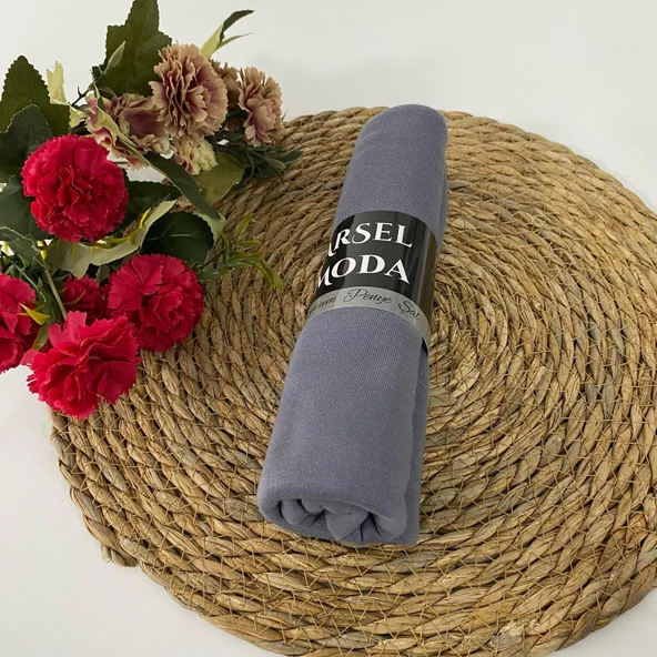 ArSel Moda Penye Şal Gri LPSA75 ürün görseli 1