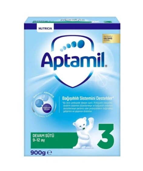Aptamil Pronutra 3 Devam Sütü 900 gr 9-12 Ay ürün görseli 1