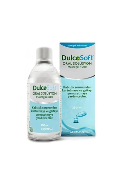 Dulcosoft Oral Solüsyon Makrogol 4000 250 ml ürün görseli 1