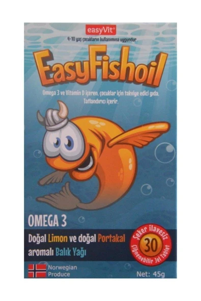 EasyFishoil 30 Jel Tablet ürün görseli 1