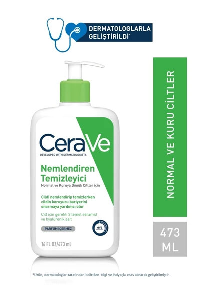 Cerave Hydrating Cleanser 473 ml ürün görseli 1