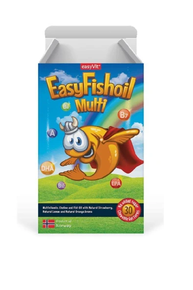 EasyFishoil Multi 30 Jel Tablet ürün görseli 1