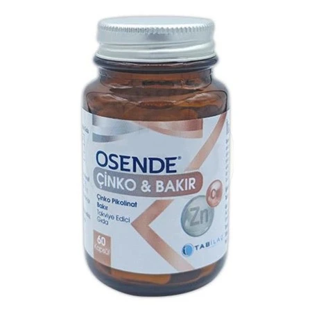 Osende Çinko Bakır 60 Kapsül ürün görseli 1