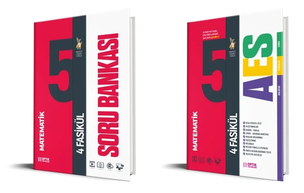 Optik 2026 5. Sınıf Matematik Aes + Fasikül Soru Bankası Seti 2 Kitap ürün görseli 1