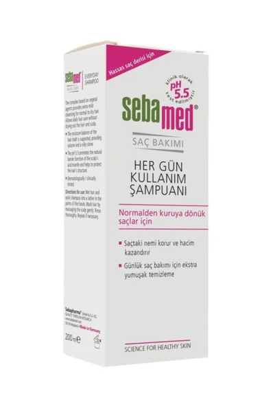 Sebamed Her Gün Kullanım Şampuanı 200 ml - Resim 7