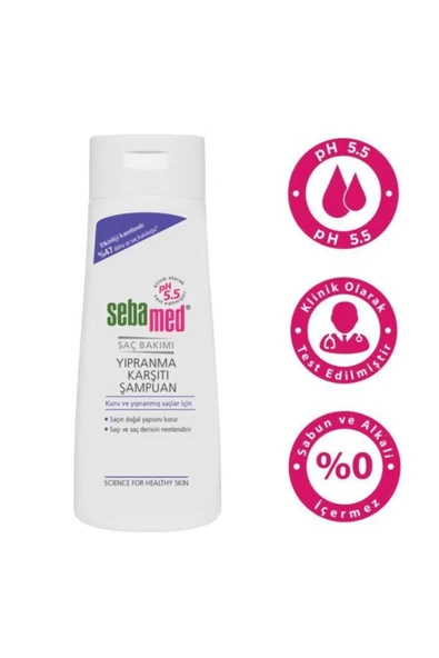 Sebamed Yıpranma Karşıtı Şampuan 200 ml - Resim 2