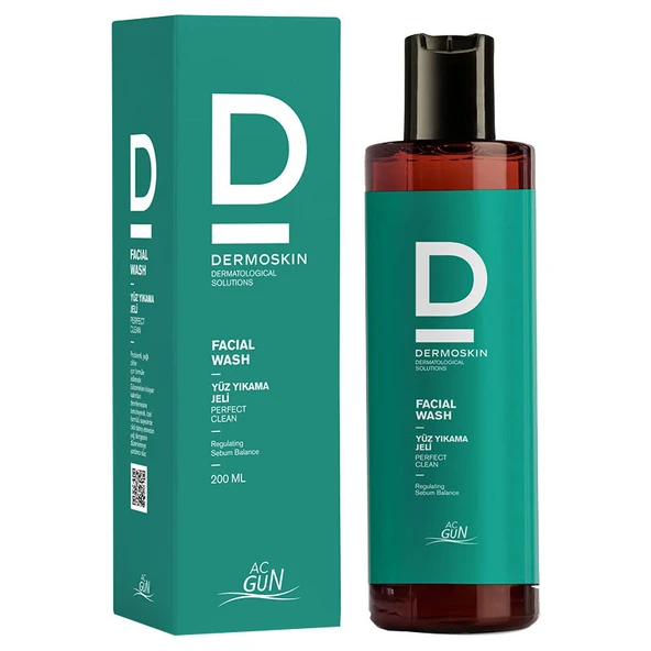 Dermoskin Acnegun Yüz Yıkama Jeli 200 ml ürün görseli 1