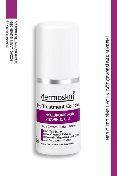 Dermoskin Eye Treatment Complex 15 ml ürün görseli 1