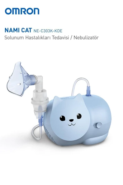 Omron Nami Cat Kompresörlü Nebulizatör ürün görseli 1
