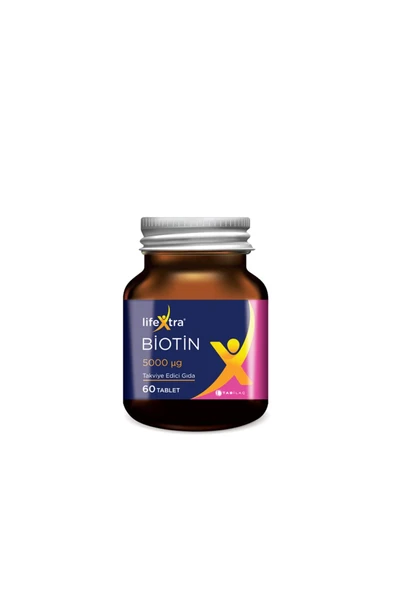 Lifextra Biotin 5000 mg 60 Tablet ürün görseli 1