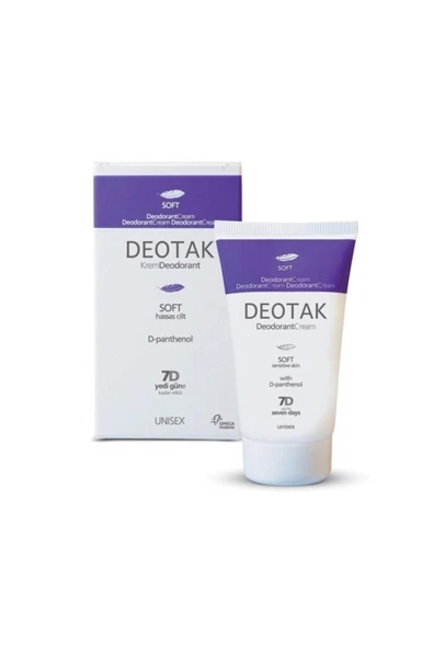 DEOTAK Krem Deodorant Soft 35 ml 8692255100127 ürün görseli 1