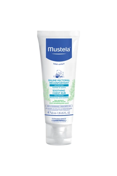 Mustela Soothing Comfort Chest Rub Rahatlatıcı Göğüs Balsamı 40 ml ürün görseli 1