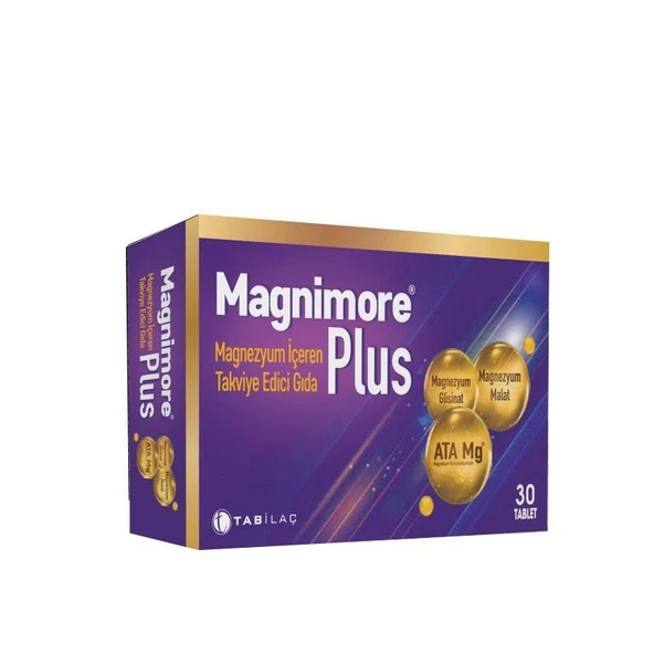 Magnimore Plus 30 Tablet 8680133000911 ürün görseli 1