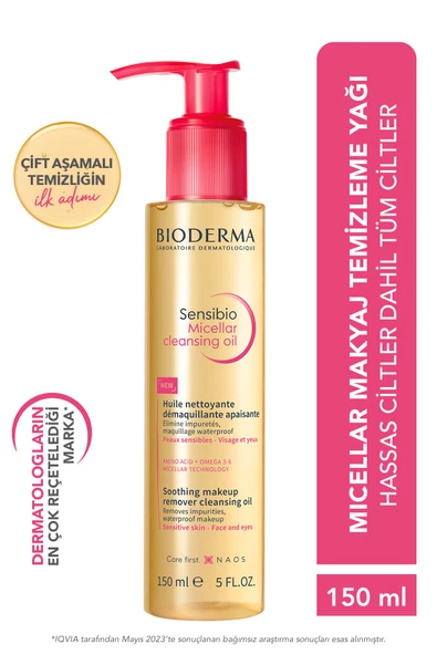 Bioderma Sensibio Micellar Oil Cleanser 150 ml ürün görseli 1