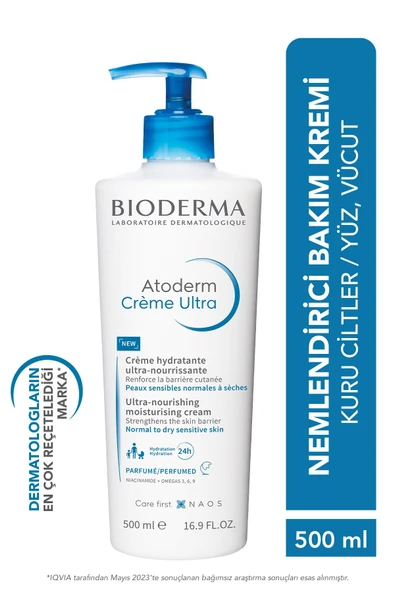 Bioderma Atoderm Cream Ultra 500 ml ürün görseli 1