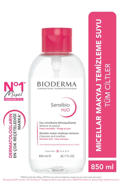 Bioderma Sensibio H2O 850 ml ürün görseli 1