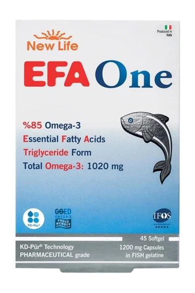 New Life EFA One 45 Softgel ürün görseli 1