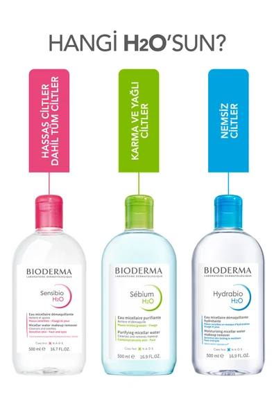 Bioderma Hydrabio H2O 500 ml - İkili Paket - Resim 4