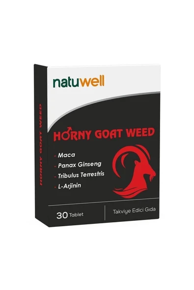 NATUWELL HORNY GOAT WEED 30 TB ürün görseli 1
