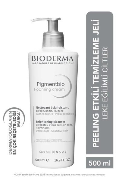 Bioderma Pigmentbio Foaming Cream 500 ml ürün görseli 1