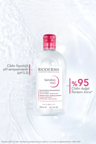 Bioderma Sensibio H2O 850 ml - Resim 3