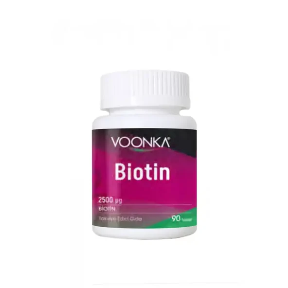 Voonka Biotin 2500 mcg 90 Tablet ürün görseli 1