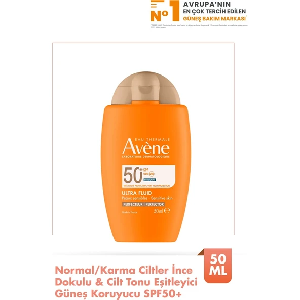 Avène Solaire Ultra Fluid Perfector Spf50 50 ml ürün görseli 1