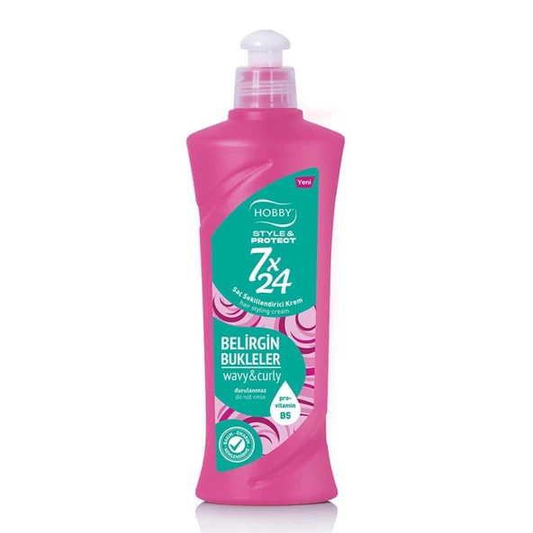 Hobby Saç Şekillendirici Krem 7x24 Belirgin Bukleler 250ml ürün görseli 1