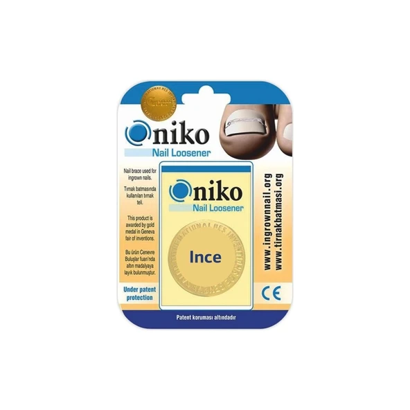 Oniko Nail Loosener Tırnak Gevşetici Tel - Tırnak Batması & İnce Tırnaklar ürün görseli 1