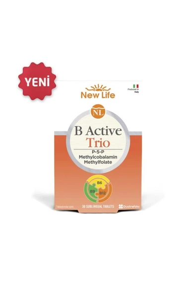 New Life B Active Trio 30 Tablet ürün görseli 1