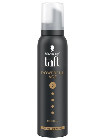 Taft Saç Köpüğü 5-Powerful Age Mega Güçlü 150ml ürün görseli 1