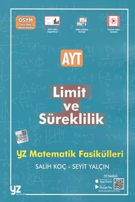 YZ YKS AYT LİMİT VE SÜREKLİLİK FASİKÜLERİ *YENİ* ürün görseli 1