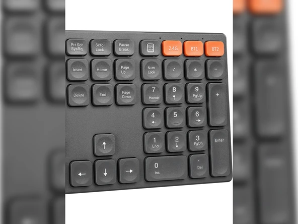 Everest KB-2610 Q Kablosuz Klavye - Resim 5
