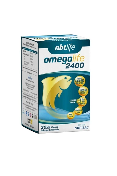 NBTLIFE Omegalife 2400 60 Kapsül 8680645530609 ürün görseli 1