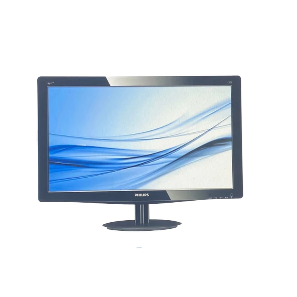PHILIPS 196V3L WİDESCREEN SİYAH 18'5 İNÇ 2 EL MONİTÖR LED MONİTÖR ürün görseli 1