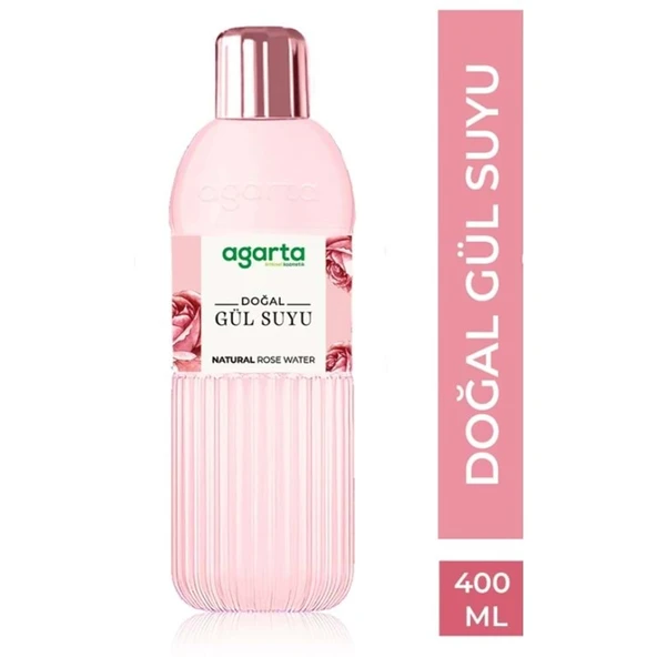Agarta Doğal Gül Suyu 400ML (3 Lü Set) - Resim 3