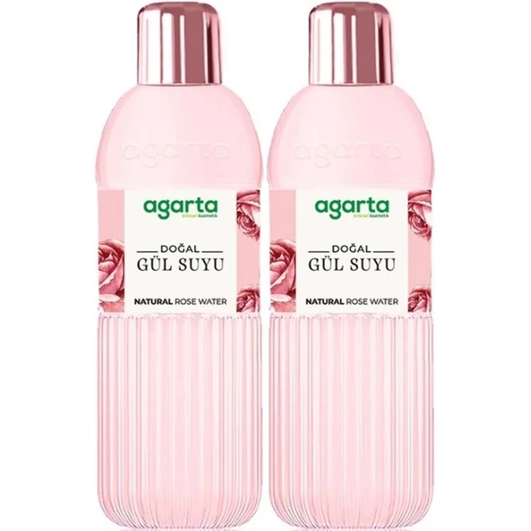 Agarta Doğal Gül Suyu 400ML (2 Li Set) ürün görseli 1