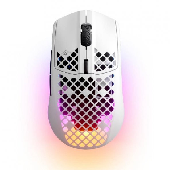 SteelSeries Aerox 3 2022 RGB Kablosuz Beyaz Gaming Mouse ürün görseli 1