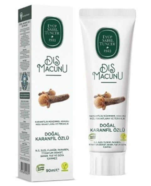 Eyüp Sabri Tuncer Doğal Karanfil Özlü Diş Macunu 90 Ml ürün görseli 1