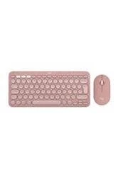 Logitech 920-012247 Pebble 2 Combo Pembe Kablosuz Klavye Mouse Seti - Resim 2