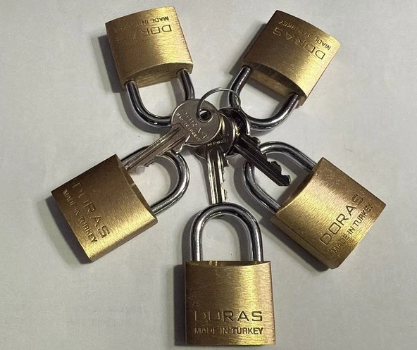 Ersa Doras 30 Mm Pas Sistem 5 li Set (3 Anahtarlı) ürün görseli 1