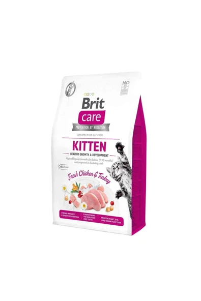 Care Kitten Tahılsız Taze Tavuk Etli Yavru Kedi Maması 2 Kg ürün görseli 1