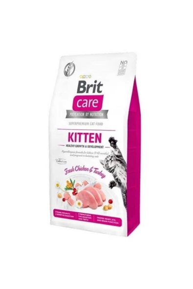 Care Kitten Tahılsız Taze Tavuk Etli Yavru Kedi Maması 2 Kg ürün görseli 1