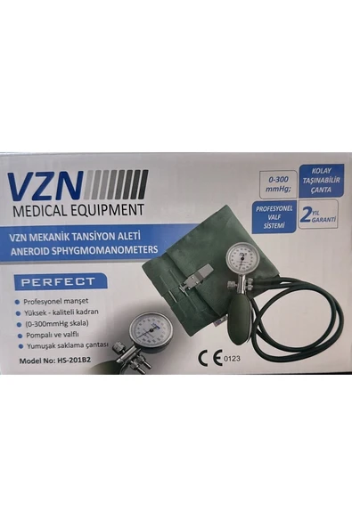 VZN VZN MEKANİK TANSİYON ALETİ YEŞİL KANCALI ürün görseli 1