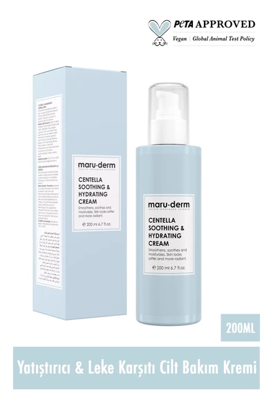 Maruderm Cica Centella Cilt Bakım Kremi 200 Ml - Resim 2