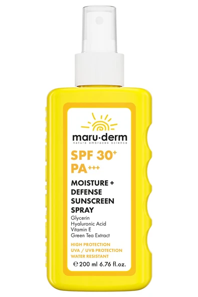 Vücut Güneş Spreyi | SPF 30+ Nemlendirici ve Koruyucu Sprey Güneş Kremi 200 ML ürün görseli 1