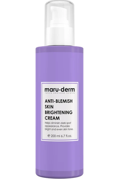 Maruderm Leke Karşıtı Cilt Beyazlatıcı Yüz Bakım Kremi 200 ml ürün görseli 1