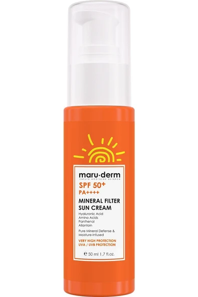 Güneş Kremi | Yeni Formül 2025 | Spf 50 %100 Mineral Filtre Güneş Kremi 50 ml ürün görseli 1